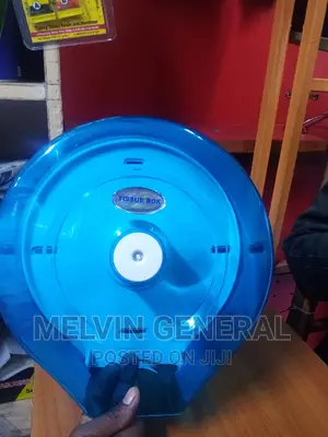 Clear Jumbo Tissue Roll Dispenser
