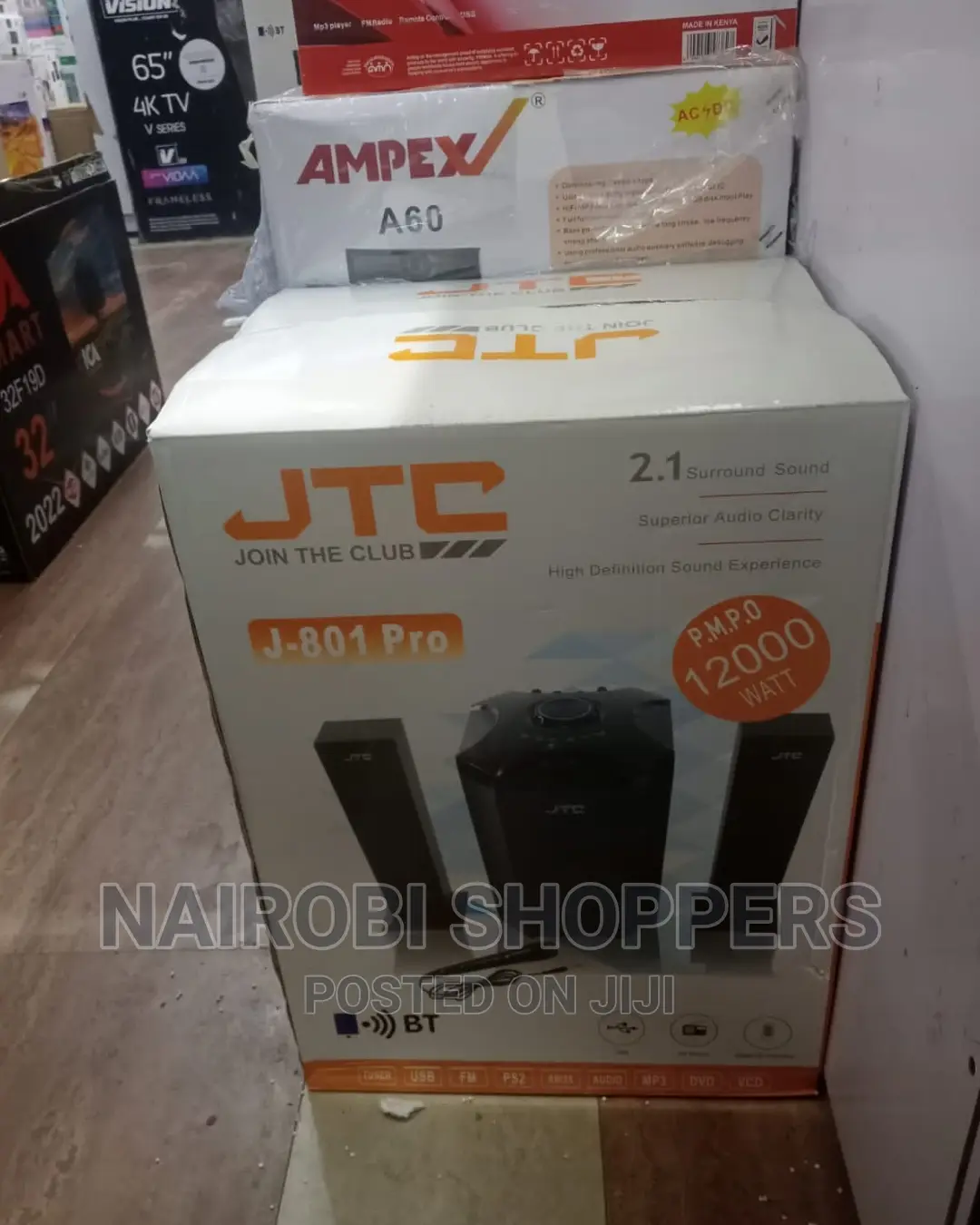JTC Sound System 12000watts J-801pro