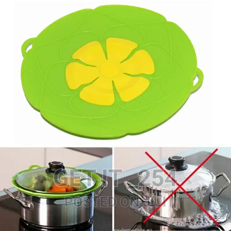 Multifunctional Silicone Lid Spill Stopper Cooking