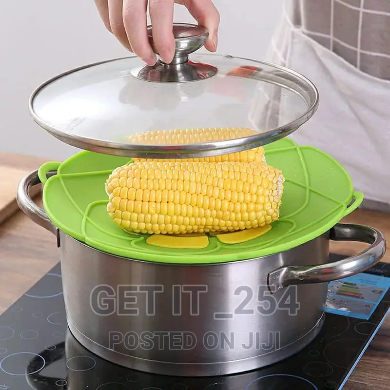 Multifunctional Silicone Lid Spill Stopper Cooking