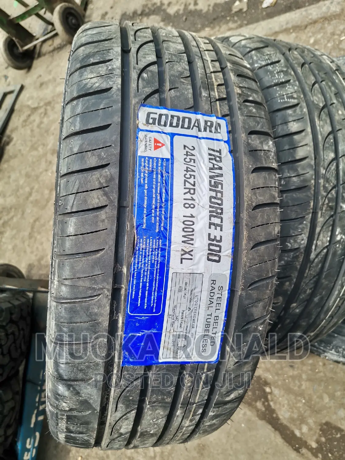 245/45r18 Goodard Tyre