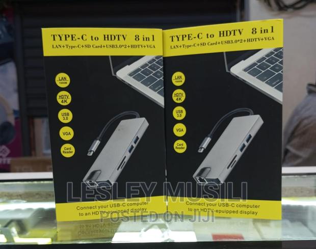 TYPE-C to HDTV 8 Inl Hub
