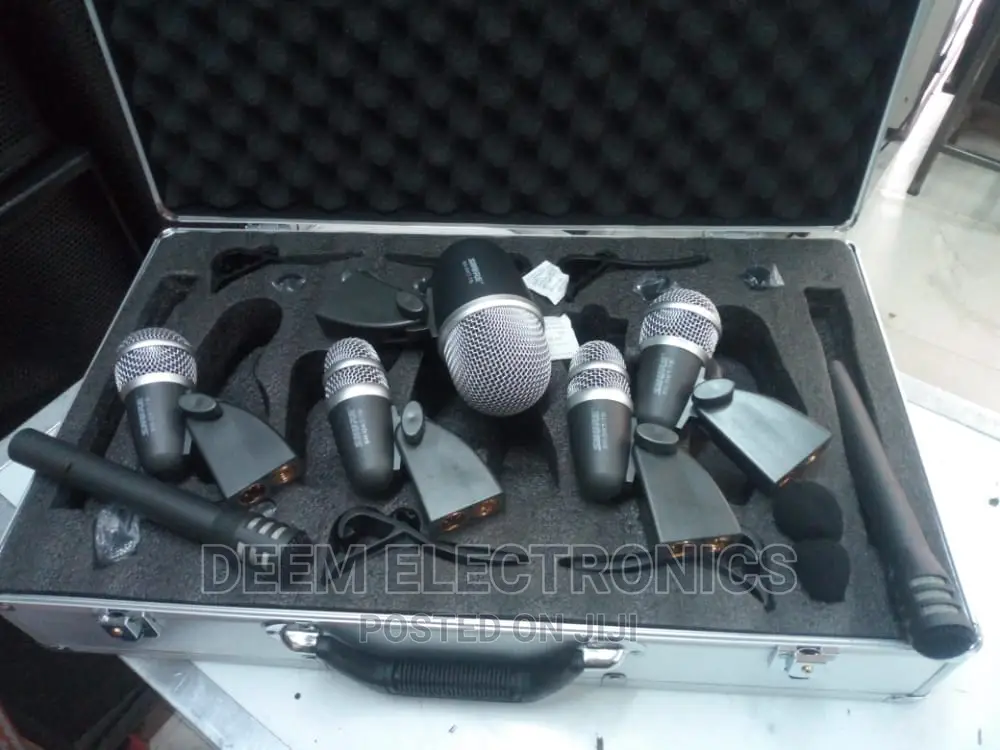 Dynamic Shure Mics for Drumset 7mics