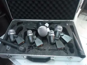 Dynamic Shure Mics for Drumset 7mics