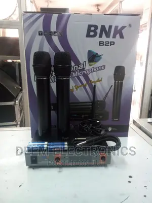 BNK B2p Wireless Professional Microphone With Plastic Case