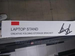 Black Metallic Laptop Stand - thumbnail 2