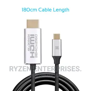 Promate 4kx (60hz) USB-C to HDMI 2.0 Audio Video Cable1.8m