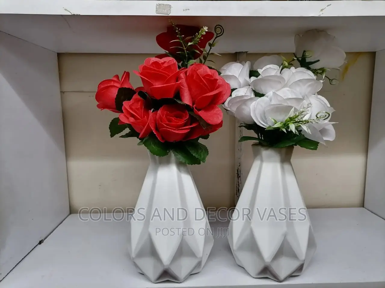 Artificial Flowers and Vases