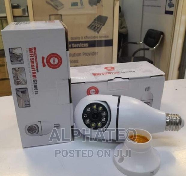 V380 Wifi Bulb PTZ Smart Camera With Mic - main view