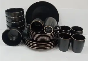 24 PC Dinner Set 6 PCS Mugs 6 PCS Dinner Plates 6 PCS Side