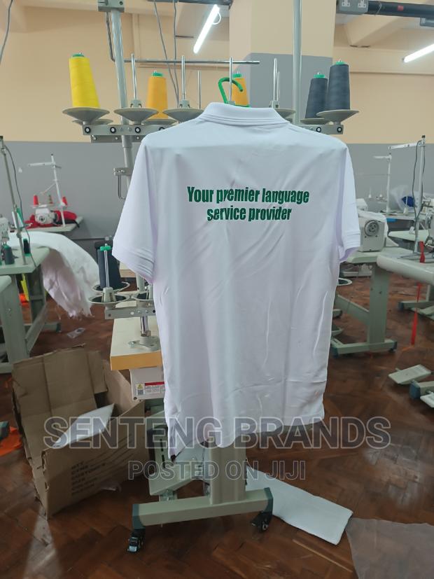 White Polo T-Shirts - main view
