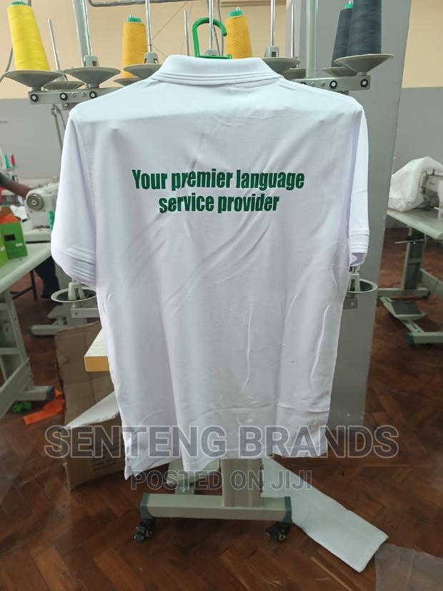White Polo T-Shirts - thumbnail 3