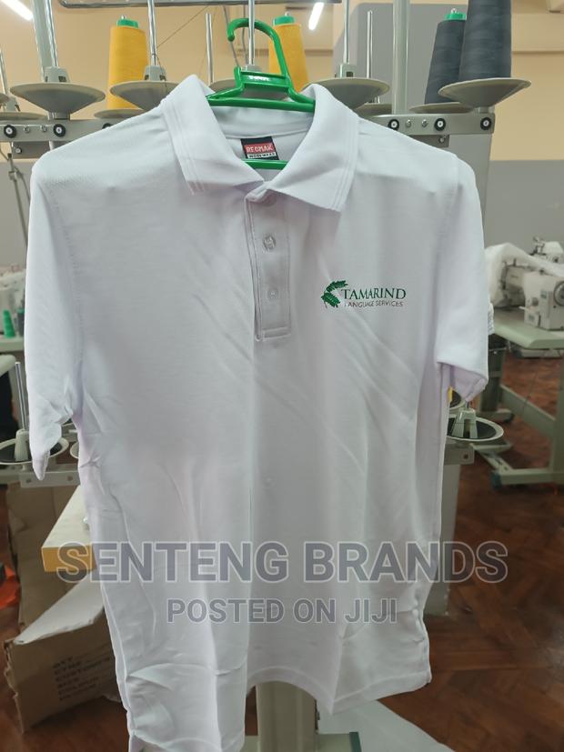 White Polo T-Shirts - thumbnail 5