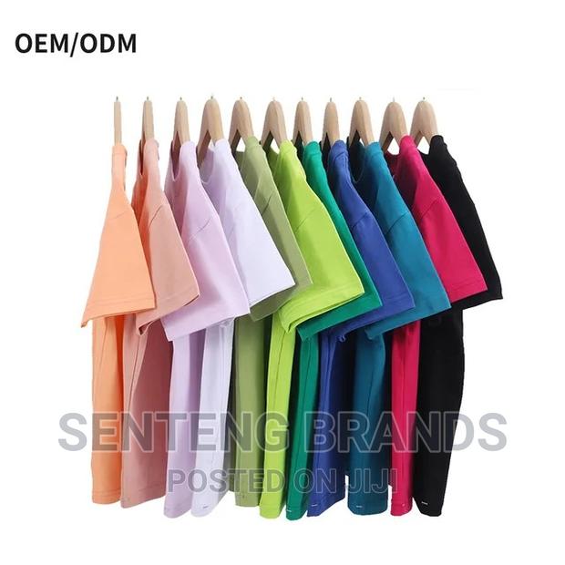 Plain Round Neck T-Shirts - thumbnail 2