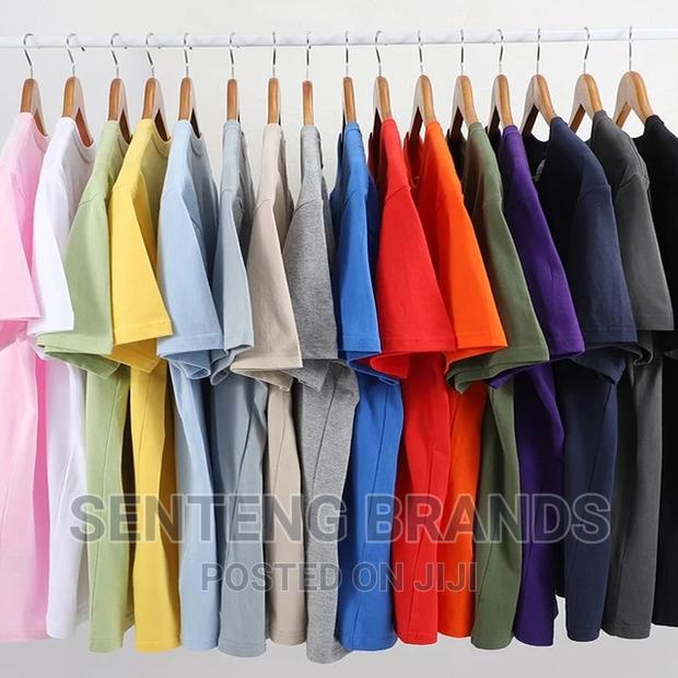 Plain Round Neck T-Shirts - thumbnail 3