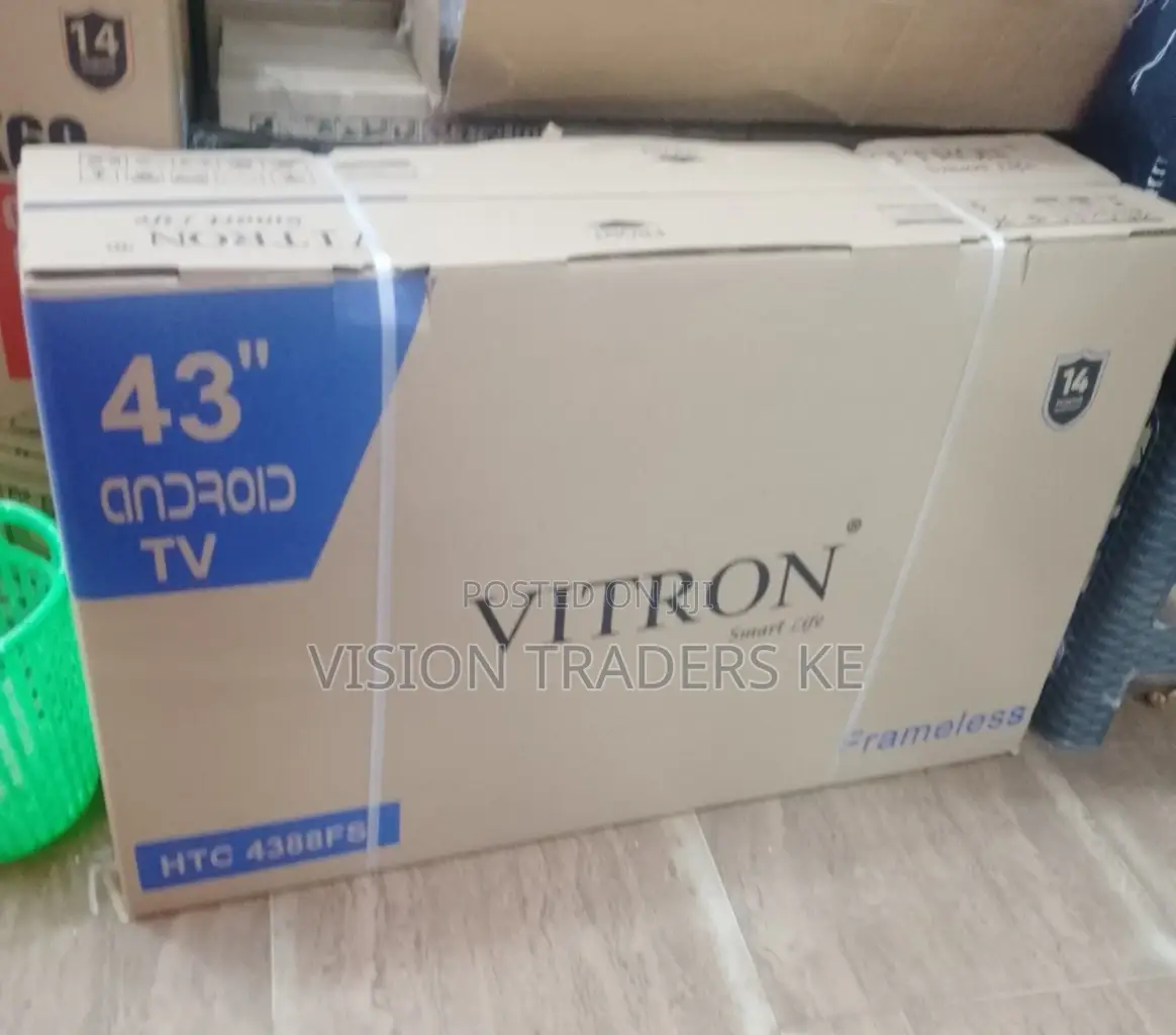 Vitron 43" Smart Frameless Tv Full Hd✓