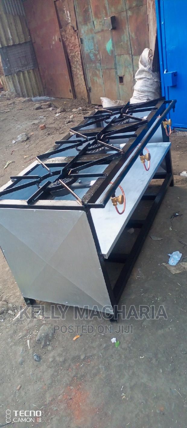 Closed Three Burner Gas Grill Jikos - thumbnail 8