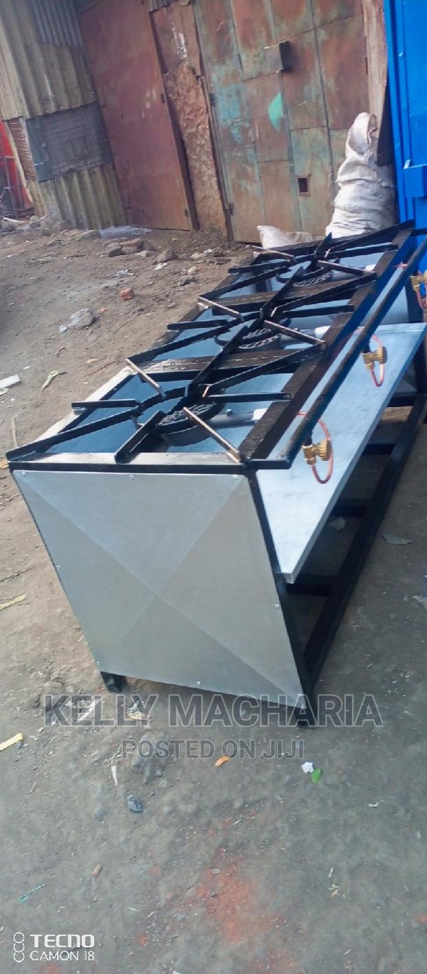 Closed Three Burner Gas Grill Jikos - thumbnail 9