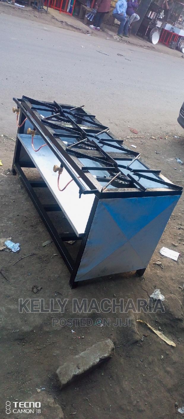 Closed Three Burner Gas Grill Jikos - thumbnail 16