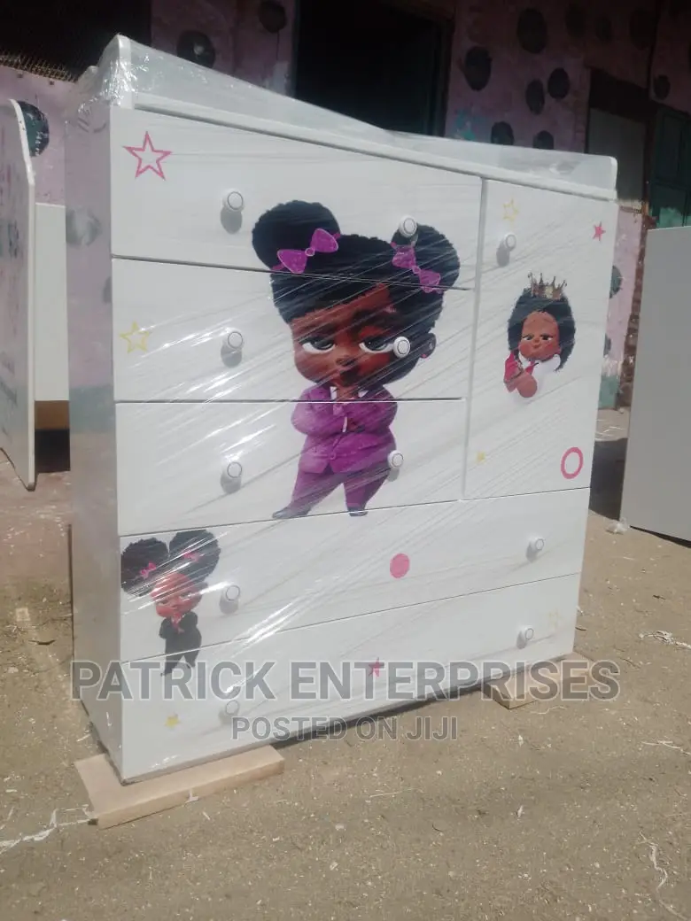 Morden MDF Baby Chest of Drawers 4 by 4 Fitts in Nairobi Central
