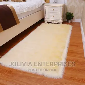Faux Fur Bedside Mat