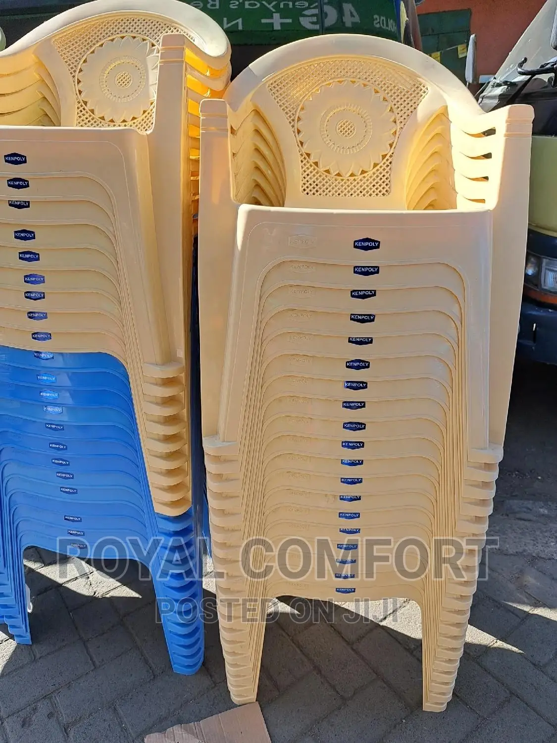 Kenpoly Arm Plastic Chairs in Nairobi Central Furniture, Royal