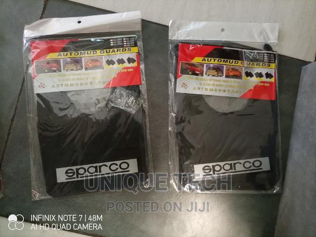 Sparco Subaru Mud Flaps - Black Color - main view