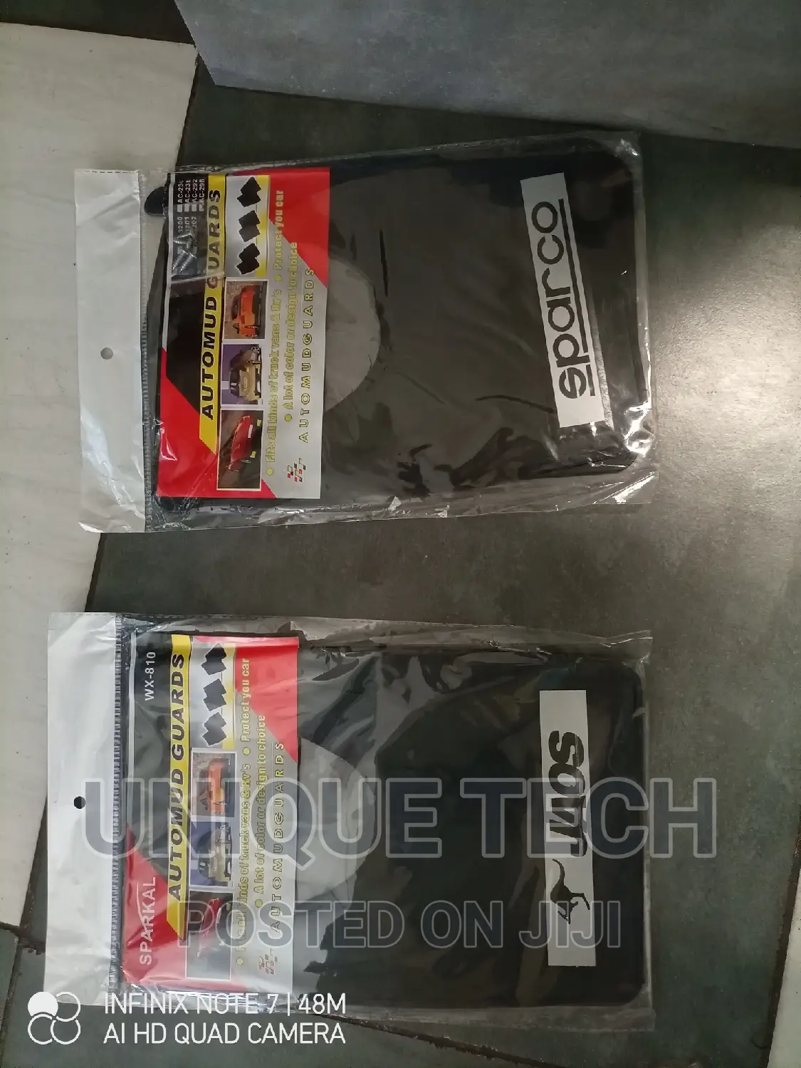 Universal Mud Flaps Jaos Sparco - Set