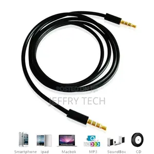 AUX Stereo Cable Mini Jack Auxiliary Car Lead Male Audio Gol
