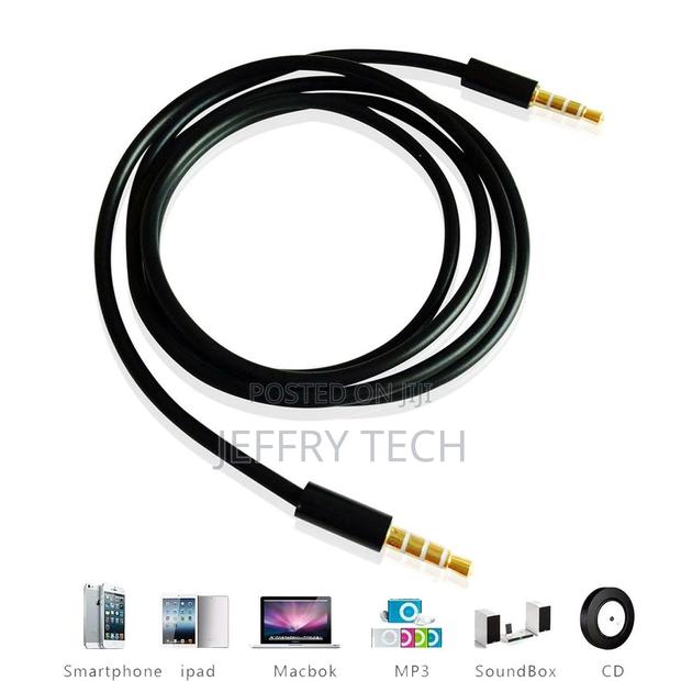 AUX Stereo Cable Mini Jack Auxiliary Car Lead Male Audio Gol - main view