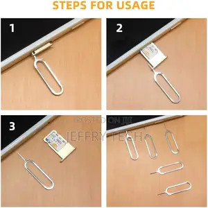 Sim Card Tray Ejector Removal Key Pin Tool Apple iPhone Sams