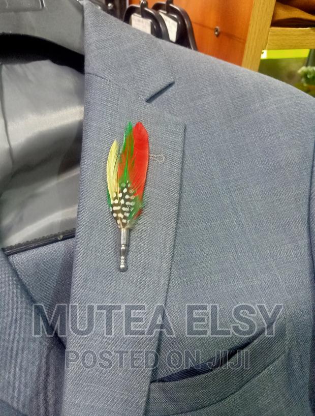 Yellow Feather Lapel Pins - thumbnail 4