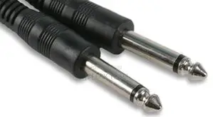 2m 2 Metre Guitar Amp Keyboard Lead Cable 6.35mm Mono Jack J