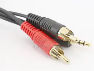 3m 3.5mm Jack to 2x RCA Phono's Audio Cable Lead Music Lapto