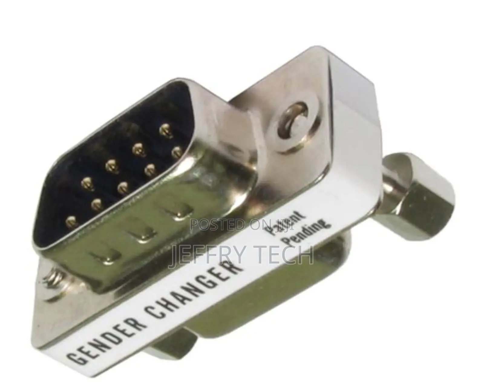 9 Pin Serial RS232 Male to Male Gender Bender Changer Conver