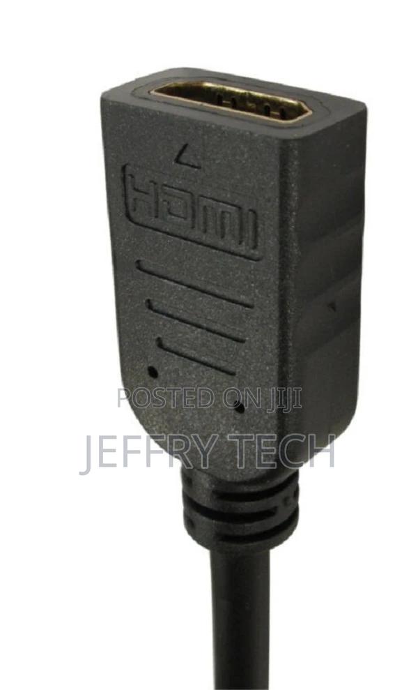 HDMI EXTENSION Cable Male Plug - Female Socket 3D UHD TV 3m - thumbnail 2