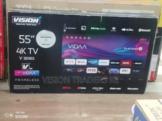 Vision Plus 55 Inches Smart Frameless Tv - main view