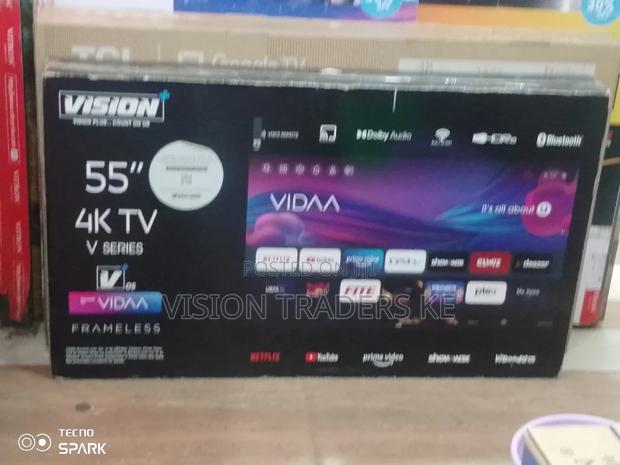 Vision Plus 55 Inches Smart Frameless Tv - thumbnail 3