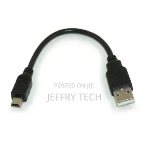 USB 2.0 Certified 480mbps Type a Male to Mini-B/5-Pin Cable