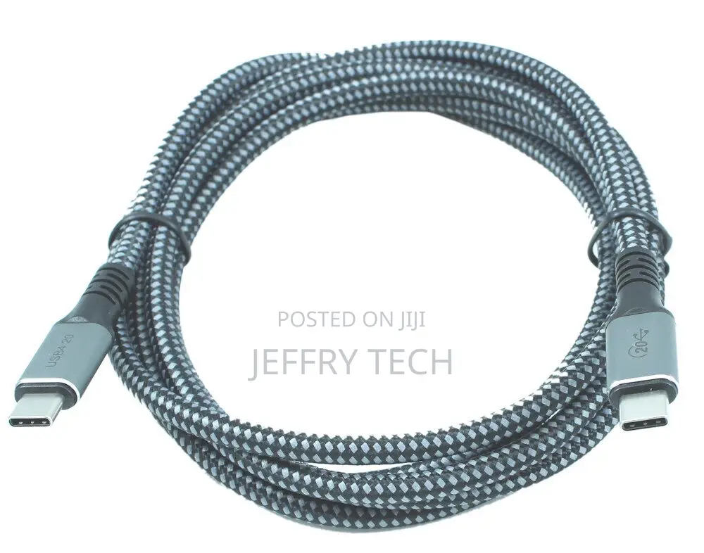 3m USB4 Type-C Thunderbolt 3 (20gbps 100W PD ) Braided Ca