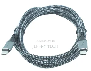 3m USB4 Type-C Thunderbolt 3 (20gbps 100W PD ) Braided Ca