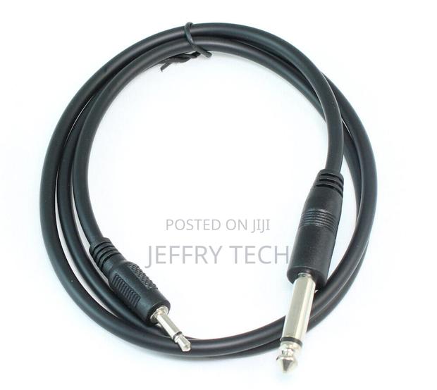 3ft 1/4inch MONO (TS) to 3.5mm Audio/Guitar Male to Male Cab