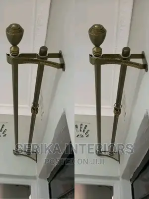 Complete Powder Coated Jua Kali Curtain Rods Jua Kali Rods