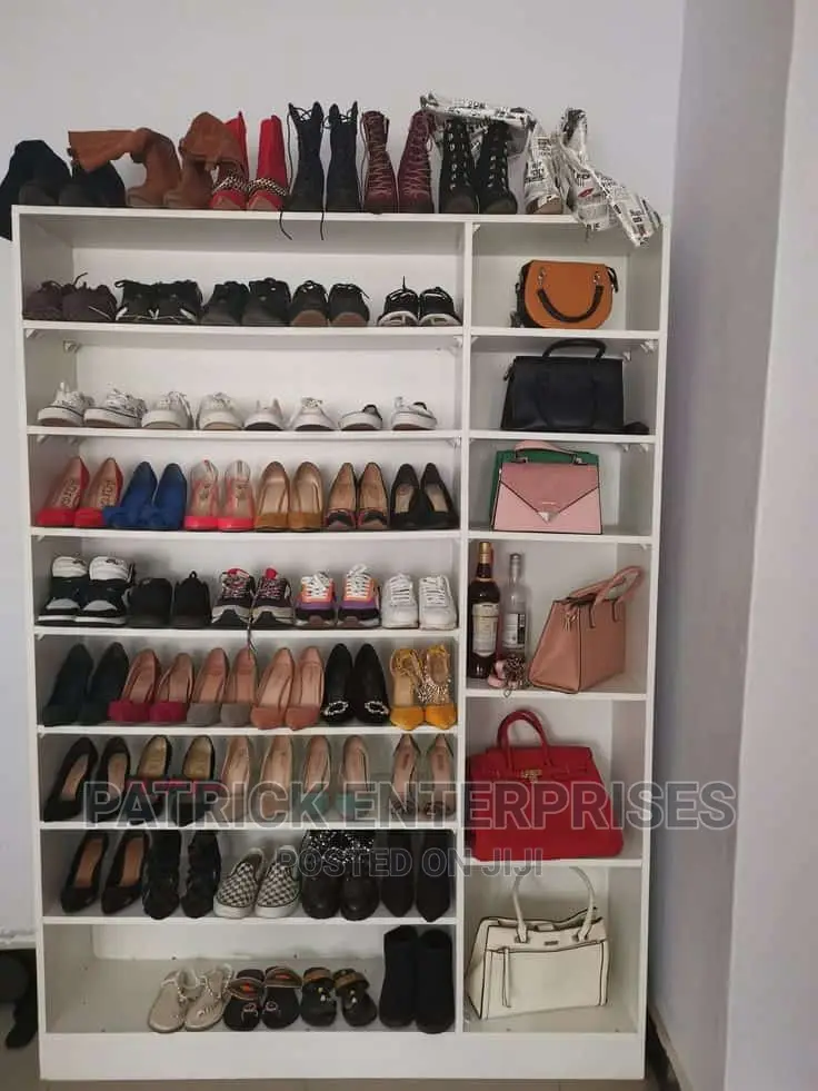Morden Wooden Shoe Rack 6 by 4 Fitts