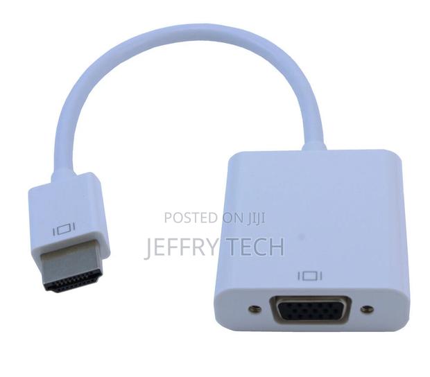 HDMI Male to VGA Female Video Converter Cable (Video and Aud
