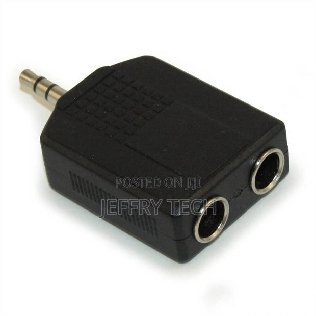 3.5mm Stereo TRS Male Plug to Dual 1/4inch Stereo TRS Female