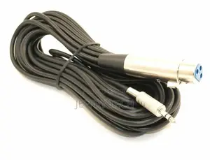 5m XLR 3P Female to 3.5mm TRS (Balanced Audio) Male Cable