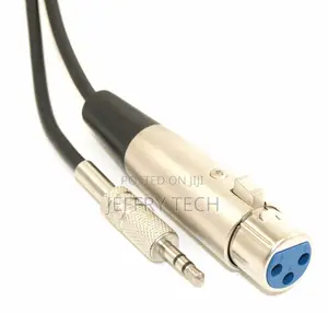 5m XLR 3P Female to 3.5mm TRS (Balanced Audio) Male Cable