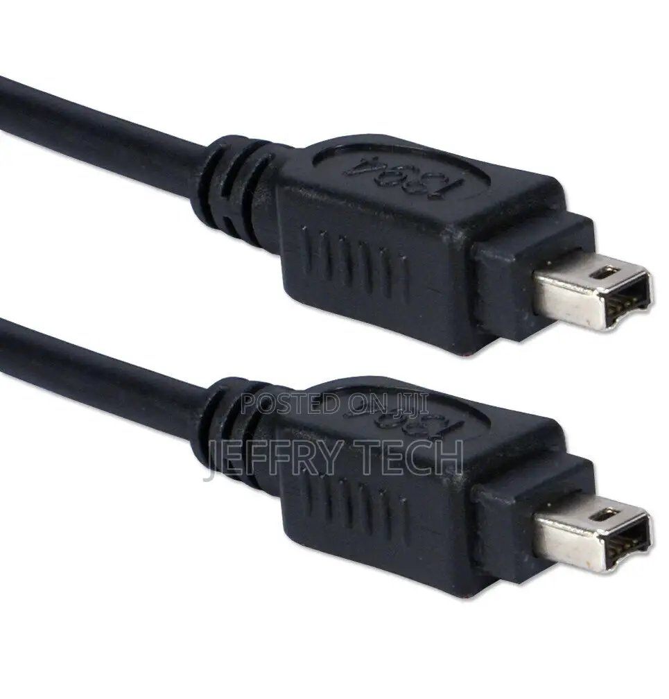 6ft 4 Pin to 4 Pin Firewire 400 / 1394 / Ilink Cable