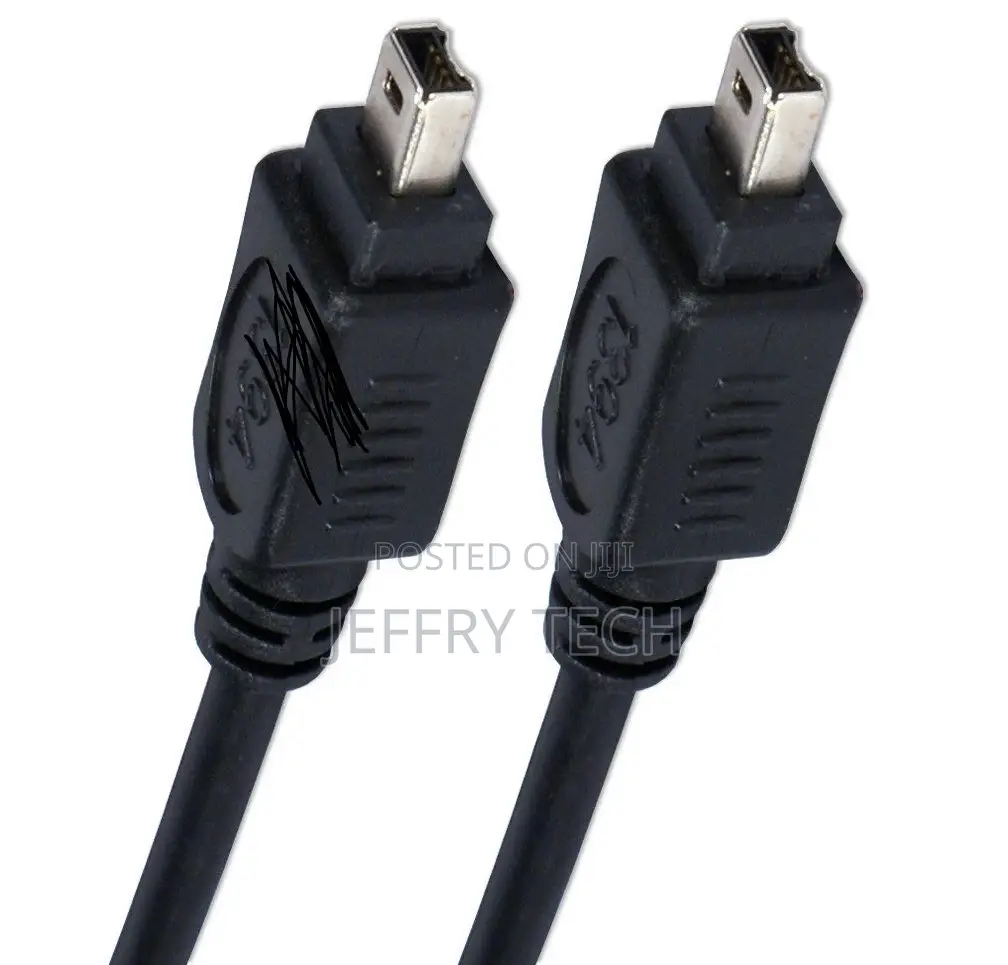 6ft 4 Pin to 4 Pin Firewire 400 / 1394 / Ilink Cable